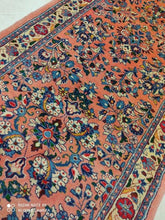 Charger l'image dans la galerie, Tapis Sarouk tissé main n°18495_525×82