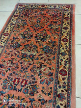 Charger l'image dans la galerie, Tapis Sarouk tissé main n°18495_525×82