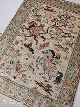 Charger l'image dans la galerie, TAPIS GHOM soie fait main n°18583_84×60