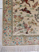 Charger l'image dans la galerie, TAPIS GHOM soie fait main n°18583_84×60