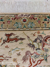 Charger l'image dans la galerie, TAPIS GHOM soie fait main n°18583_84×60