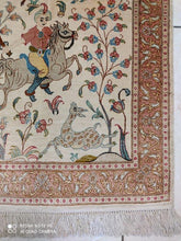 Charger l'image dans la galerie, TAPIS GHOM soie fait main n°16912_90×60