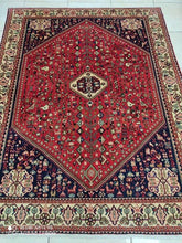 Charger l'image dans la galerie, Tapis Abadeh tissé main n°17883_200×147