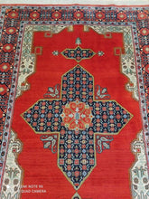 Charger l'image dans la galerie, Tapis antique Téhéran fait main n°1667_216×135