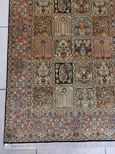 Charger l'image dans la galerie, Tapis Cachemire soie noué main n°600_163×95