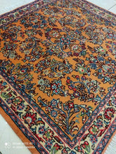Charger l'image dans la galerie, Tapis carré Sarouk fait main n°19331_100×100
