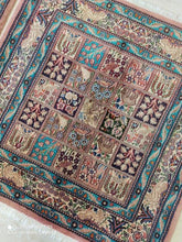 Charger l'image dans la galerie, PAIRE 2 Tapis carré Moud fait main_100×100