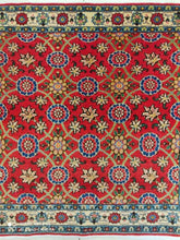 Charger l'image dans la galerie, TAPIS Antique Carré Varamine fait main n°780_100×100