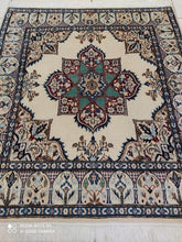 Charger l'image dans la galerie, Tapis carré Nain tissé main n°16027_100×90