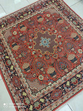 Charger l'image dans la galerie, Tapis carré Bidjard fait main n°16402_155×145