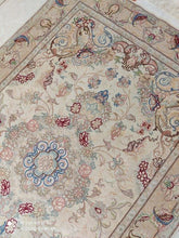Charger l'image dans la galerie, Tapis Tabriz fait main n°18537_155×100