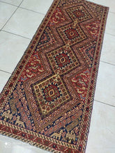 Charger l'image dans la galerie, Tapis Afchar fait main n°17288_193×78