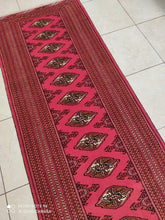 Charger l'image dans la galerie, Tapis Torkaman tissé main n°11464_205×85