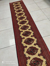 Charger l'image dans la galerie, Tapis Torkaman tissé main n°5797_267×53