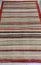 Charger l'image dans la galerie, Tapis Gabbeh tissé main n°20_289×192