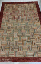 Charger l'image dans la galerie, Tapis Gabbeh fait main n°250_275×200