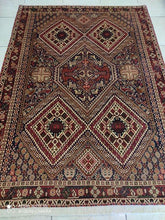 Charger l'image dans la galerie, Tapis Afchar fait main n°18475_205×150