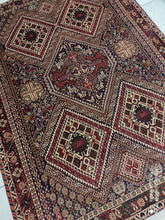 Charger l'image dans la galerie, Tapis Afchar fait main n°18475_205×150