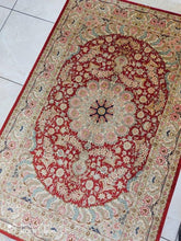 Charger l'image dans la galerie, Tapis Ghom soie noué main n°18216_148×97