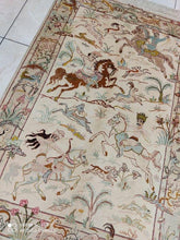 Charger l'image dans la galerie, TAPIS Ghom soie noué main n°16659_150×100
