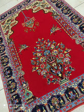 Charger l'image dans la galerie, Tapis Ghom noué main n°16005_158×110
