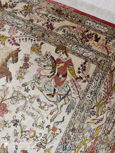 Charger l'image dans la galerie, Tapis Ghom soie tissé main n°100 bis_150×100