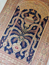 Charger l'image dans la galerie, Tapis Ghom soie tissé main n°16410_150×98