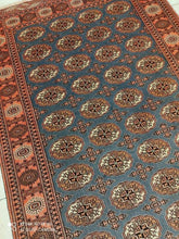 Charger l'image dans la galerie, Tapis Torkaman fait main n°7578_203×142