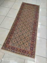 Charger l'image dans la galerie, Tapis Moud noué main n°18395_204×78