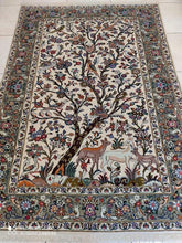 Charger l'image dans la galerie, Tapis Kachan tissé main n°557_200×140