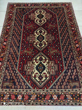 Charger l'image dans la galerie, Tapis Afchar fait main n°18483_208×147