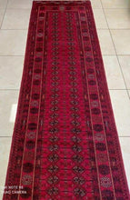 Charger l'image dans la galerie, TAPIS Torkaman fait main n°16846_290×83