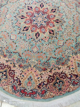 Charger l'image dans la galerie, Tapis Rond Kachmar fait main n°17863_180×178