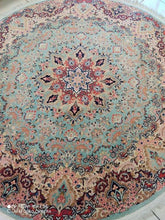 Charger l'image dans la galerie, Tapis Rond Kachmar fait main n°17863_180×178