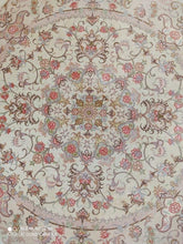 Charger l'image dans la galerie, Tapis rond Tabriz fait main n°12565_154×154
