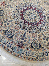 Charger l'image dans la galerie, Tapis rond Nain fait main n°16132_156×156