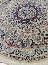 Charger l'image dans la galerie, Tapis rond Nain fait main n°16132_156×156