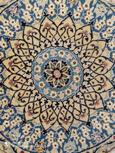 Charger l'image dans la galerie, TAPIS rond Nain noué main n°19205_78×78