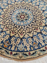 Charger l'image dans la galerie, TAPIS rond Nain noué main n°19205_78×78