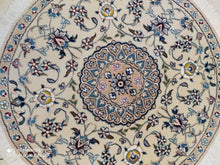 Charger l'image dans la galerie, Tapis rond Nain tissé main n°19309_80×80
