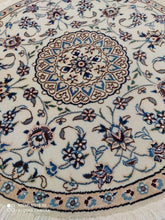 Charger l'image dans la galerie, Tapis rond Nain tissé main n°19558_83×83