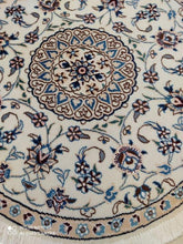Charger l'image dans la galerie, Tapis rond Nain tissé main n°19558_83×83