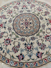 Charger l'image dans la galerie, Tapis rond Nain tissé main n°19557_87×87