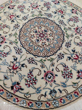Charger l'image dans la galerie, Tapis rond Nain tissé main n°19557_87×87