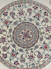 Charger l'image dans la galerie, Tapis rond Nain tissé main n°19557_87×87