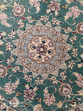 Charger l'image dans la galerie, TAPIS rond tissé main Nain n°19555_90×90