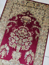 Charger l'image dans la galerie, Tapis Ghom soie fait main n°18241_115×80