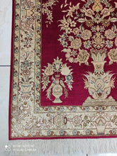 Charger l'image dans la galerie, Tapis Ghom soie fait main n°18241_115×80