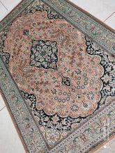 Charger l'image dans la galerie, Tapis Cachemire soie tissé main n°34_150×99