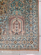 Charger l'image dans la galerie, Tapis Cachemire soie noué main n°67_155×97